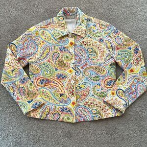 Life Style Paisley Beaded Jacket!